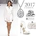 QIANSE Christmas Day Pendant Necklace Gift for Her A Perfect Gift with Elegant Box for Your Mother for Lover for Wife for Girlfriend or Close Friends Birthday Mother's Day