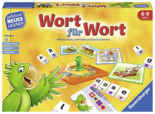 Ravensburger 24955 - Wort für Wort - Spielen und Lernen für Kinder, Lernspiel für Kinder von 6-9 Jahren, Spielend Neues…