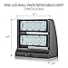 Hyperikon LED Wall Pack Rotatable 60W, 5000K (Crystal White Glow), 7800 lumens, Mounted Base IP65 Outdoor Wall Pack, Waterproof/Dustproof Wall Light- Great for Garage Door, Overnight Security