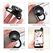 Kizad New Universal 3-IN-1 Mobile Phone Camera Clip Lens,Tablets, iPad, and Laptops.Macro + 180 Degree Supreme Fish Eye + 0.67X Wide Angle + 0.4X Wide Lens, With A Clamp and A Free Flannelette Bag