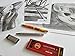 Koh-I-Noor Automatic 5.6mm lead holder / mechanical clutch artist drawing, carpenter woodworking pencil with Graphite & Charcoal lead refills set