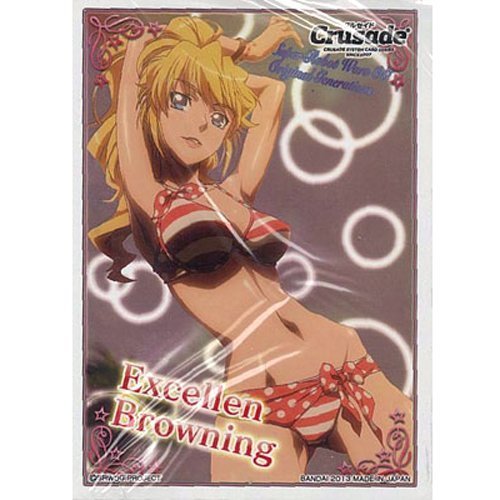 Super Robot Wars OG Original Generations EXCELLEN Browning Character Card Sleeves TCG CCG MTG Magic Weiss Schwarz
