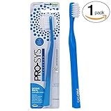 PRO-SYS® Adult Tapered Soft Toothbrush (Colorful 1-Pack) - Made with Soft DuPont® Tynex® Bristles