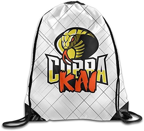 MissMr Cobra Kai Belt Sports Backpack,Fashion Trend, Polyester Sports Bag,Net Red Part,Men's Handbag,Ladies,Teenager,Adult,Outdoor Work,Office,Lunch Box