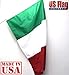 US Flag Factory - 2x3 FT Italy Italian Flag (Sewn Stripes) Outdoor SolarMax Nylon - Premium Quality - Made in America