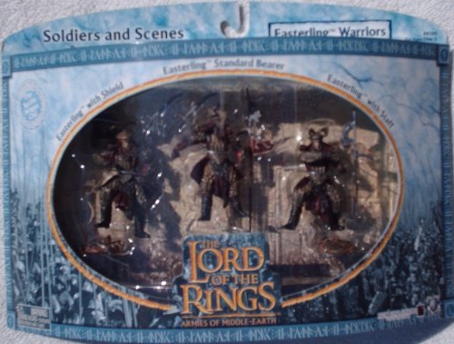 Lord of the Rings Armies of Middle Earth; Easterling Warriors Figure Set 1/24 Scale