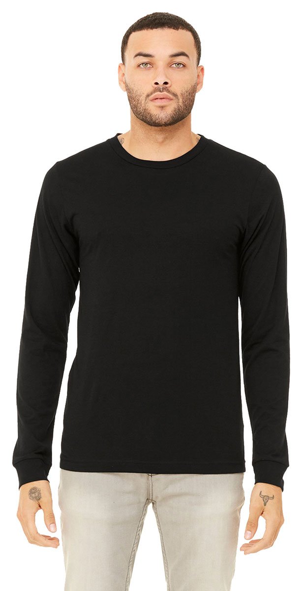 Bella + Canvas Unisex Jersey Long-Sleeve T-Shirt S