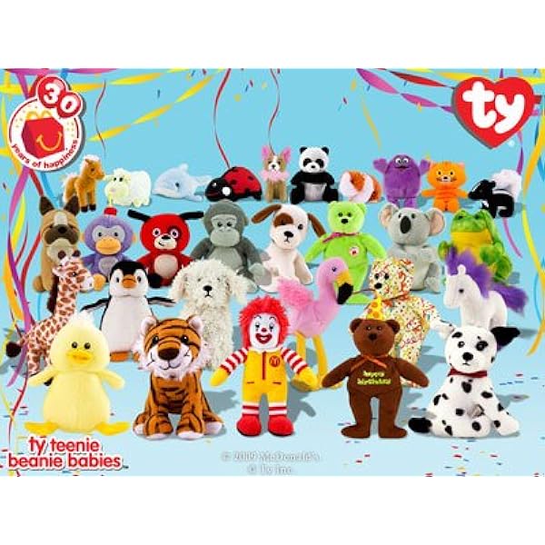 mcdonalds ty beanie babies set of 4