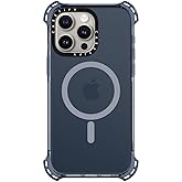 CASETiFY Bounce Case for iPhone 15 Pro Max [6X Military Grade Drop Tested / 21.3ft Drop Protection/Compatible with Magsafe] - Classic Blue