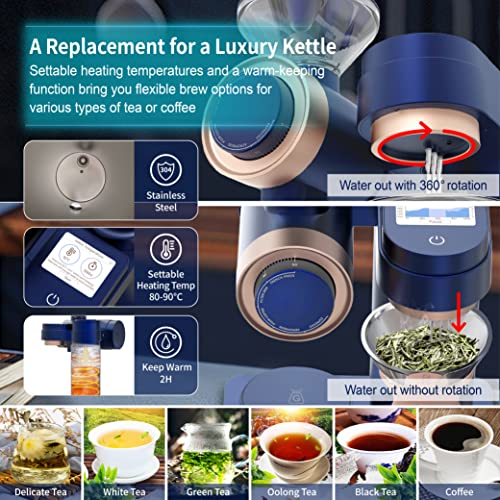 Gevi 4in1 Smart Pourover Coffee Machine Fast Heating Brewer With