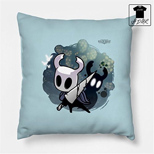 Throw Pillow Hollow knight Hollow Knight Cotton Sofa &amp; Bed Home Decor Simple Fashionable Design 18 X 18 Inch Cushion-pillow case