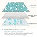 MBJERRY Infant Waterproof Urine Mat Cover Burp Changing Pad Protector Breathable for Baby Boys Girls (L, Fantasy Stars)