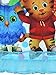 Daniel Tiger Toddler Girls Short Sleeve Poly Pajama Set (3T, Blue)