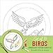 Birds Embroidery Pattern Transfers (set of 10 hoop designs!) by 