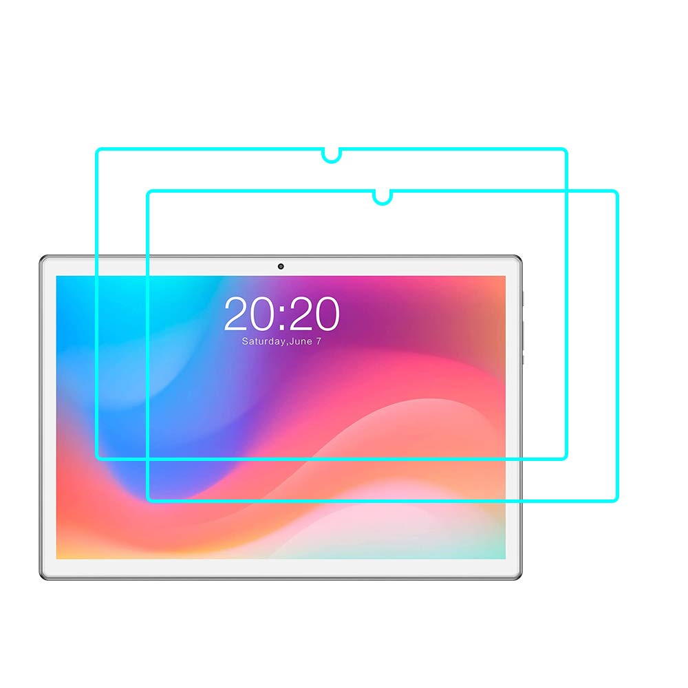RLTech Screen Protector for TECLAST P10SE, 9H Tempered Glass [Anti-Scratching] [Anti-Fingerprint] [Bubble-Free] Screen Protector for TECLAST P10SE, 2 PACK