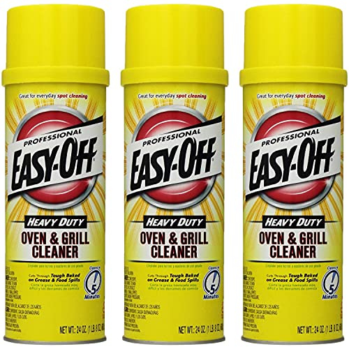 EasyOff Heavy Duty Oven and Grill Cleaner, 24 Oz 3 Count Pricepulse
