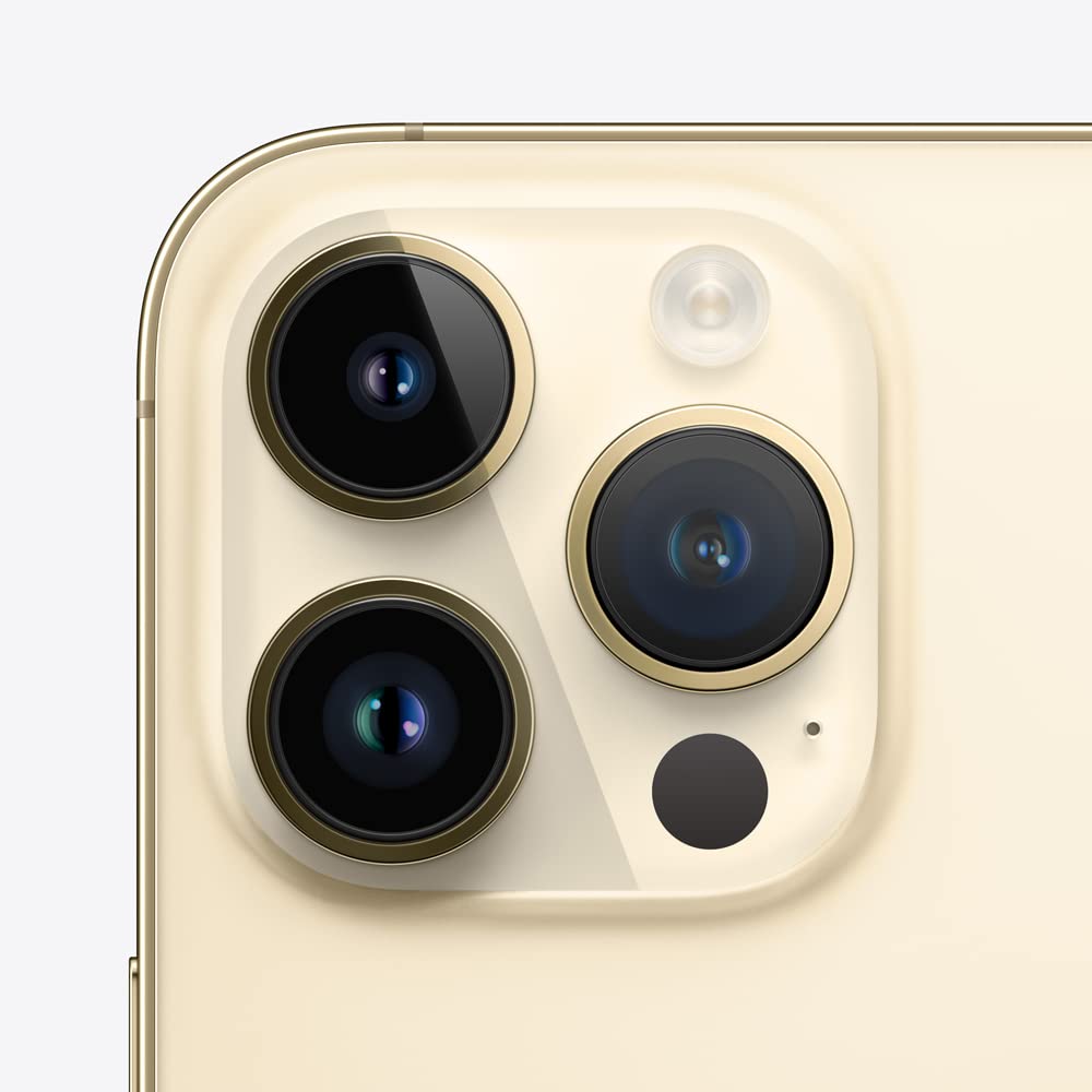 Apple iPhone 14 Pro, 256GB, Gold - Unlocked (Renewed)