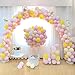 Party Pastel Balloons 100 pcs 10 inch Macaron Candy Colored Latex Balloons for Birthday Wedding Engagement Anniversary Christmas Festival Picnic or any Friends & Family Party Decorations-pastel yellow