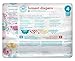 Honest Baby Diapers, Rose Blossom, Size 4 (116 Count)