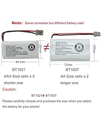 Geilienergy BT 1021 BBTG0798001 para Uniden BT 1021 BT1021 BT 1008 BT 1016   Batería inalámbrica para teléfono inalámbrico.