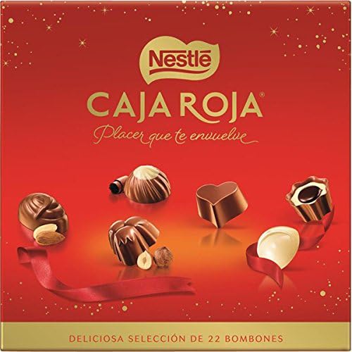 Nestlé Caja Roja - Bombones de Chocolate Surtidos - 200 g - [paquete de 2]: Amazon.es: Alimentación y bebidas