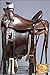HILASON 17 in Western Horse Wade Saddle Leather Ranch Roping Wallnutthumb 3