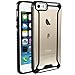Poetic Affinity Slim Fit Dual Material Protective Bumper Case for Apple iPhone SE/iPhone 5S /iPhone 5 Black