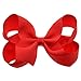LCLHB Grosgrain Ribbon Bow With Alligator Clips For Babies Teens and Juniors (4 Inch and Pack of 20)