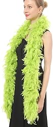 100 Gram 2 Yard Long Chandelle Feather Boa over 10