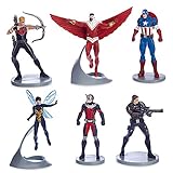 Marvel Avengers Captain America Figurine Set