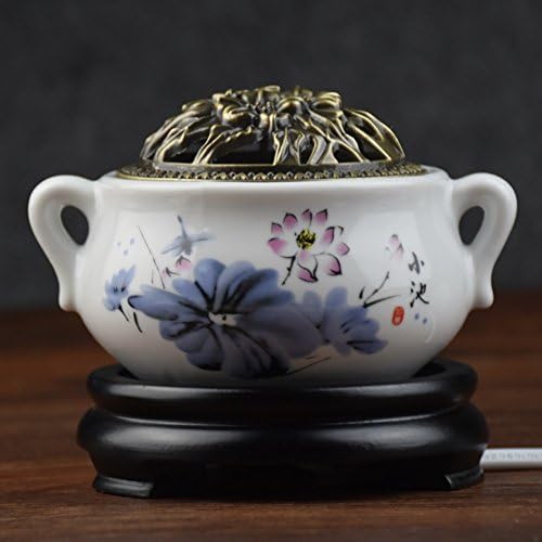 SOFT Duvet Covers Clock thermostat electronic sandalwood furnace/ceramic fragrance oil burner/Chen furnace/plug-in powder fragrance lamp/essential oil incense-D