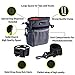 Dog Treat Training Pouch Bundle with Built-in Poop Bag Dispenser, Pet Training Bag, Carry Pet Treats & Toys, Shoulder & Waist Strap + Bonus Dog Clicker + Collapsible Bowl & 1 Roll of Poop Bags
