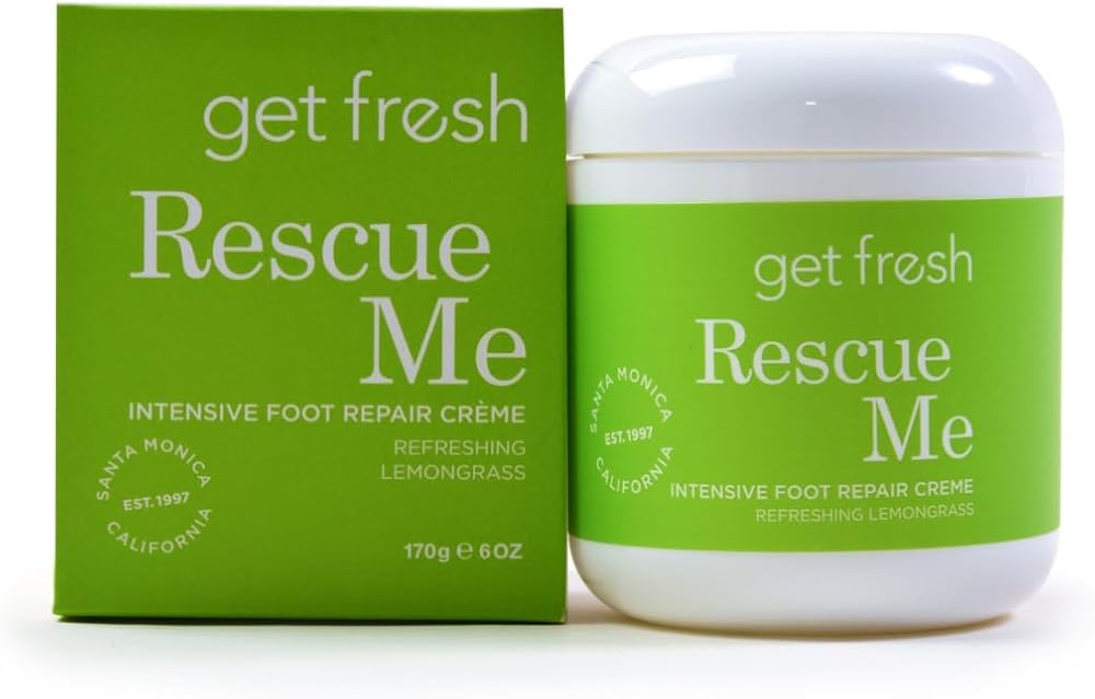 Get Fresh Rescue Me Foot Cream Cracked Heels Dry Skin Intensive Repair