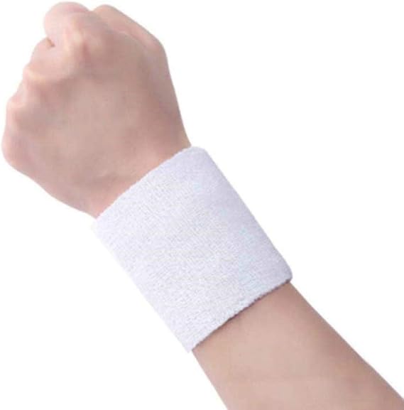 ATUCCO 8 * 8cm Hombres y Mujeres Sports Sweatband Terry Cloth Muñeca Muñequera Bandas Tenis ATUCCO 8 * 8cm Hombres y Mujeres Sports Sweatband Terry Cloth Muñeca Muñequera Bandas Tenis