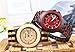 Bewell Wooden Quartz Men Watch Date Luminous Water-resistant (Red Sandalwood)