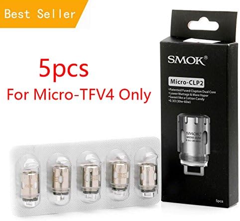 5pcs ŠMOK Original Micro-ḈLP2 0.3 CòÎLs For Micro-ŤFṼ4 TAṄK