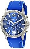 Caravelle New York Men's 43A117 Analog Display Japanese Quartz Blue Watch