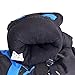 HUO ZAO Men Winter Snow Ski Gloves (Upgraded Black/Blue)