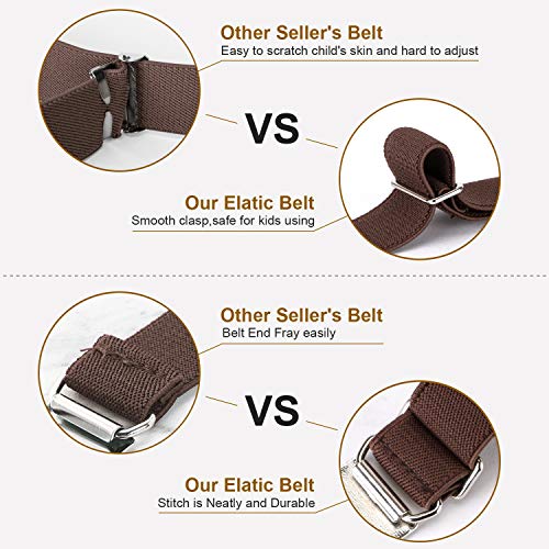 Kids Toddler Belt Elastic Stretch Adjustable Belt for Boys and Girls