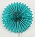 Mermaid Birthday Decorations Girl Wonderland Frozen Party Mermaid Baby Shower Decorations Aqua Blue Teal Purple Tissue Paper Fan/Summer Party/Tropical Party/Under The Sea Party