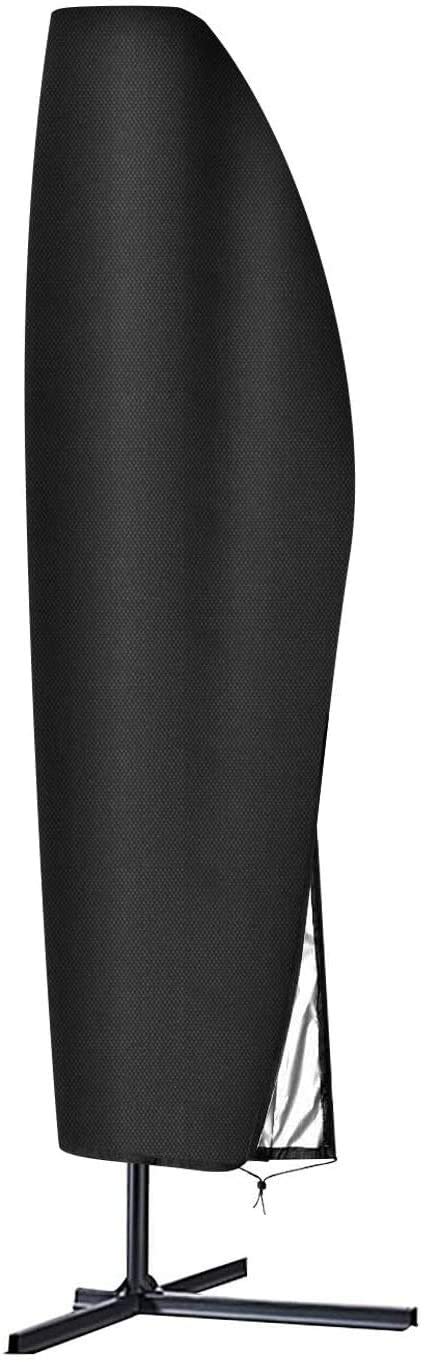 Protective Cover for Parasol Outdoor Umbrella Cover 210D Oxford Waterproof Cantilever Parasol Cover 265 x 40 x 70 cm