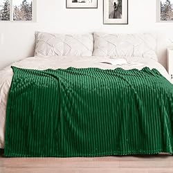 Vessia Flannel Fleece Throw Blanket for