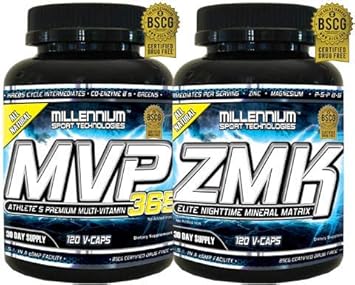 Millennium Sport Technologies, Foundation Stack Includes ZMK Nightime Mineral, Multi-Mineral, 120