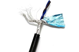 Twisted Pair Shielded Cable26 24 22 20 18 17 16 AWG RS485 2Core Signal Control Wire Audio Cable Monitor The Power Cord(20Mete