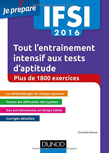 Tout l'entraînement intensif aux tests d'aptitude
