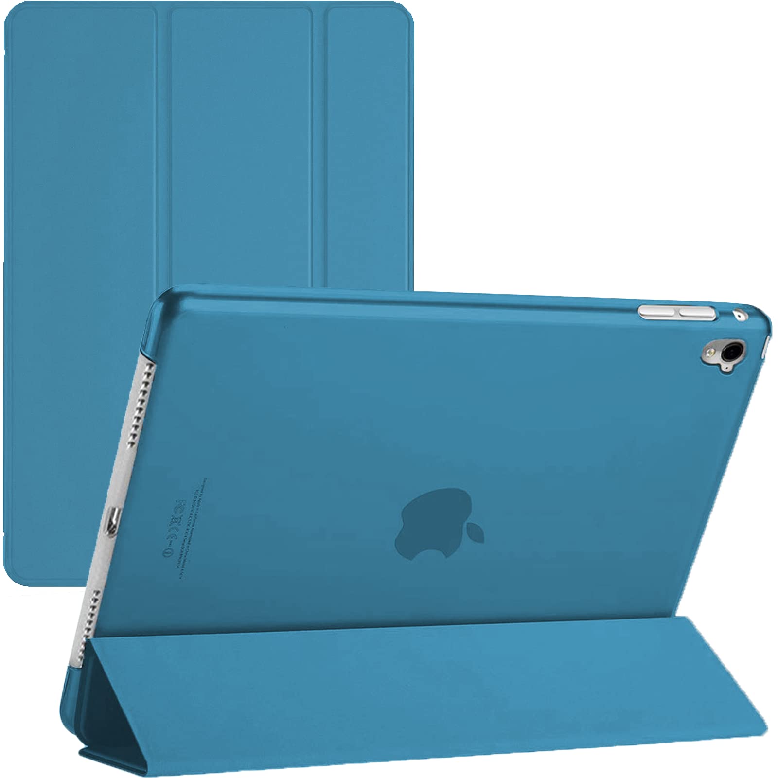 Smart Case for iPad Pro 10.5 (2017), Air 3 (2019) Stand Cover with Magnetic Auto Sleep Function For iPad Pro 1.5/Air 3 (Aqua)