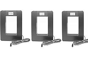 Eyedro 2000A Steel Split Core CTs Set of 3 (three) - OD=8.0” x 5.75” ID= 5.0” x 3.0 0.333V output - Compatible with Eyedro Business Industrial Real-Time Energy Monitors Model ESCLV-76-2000A-SET3