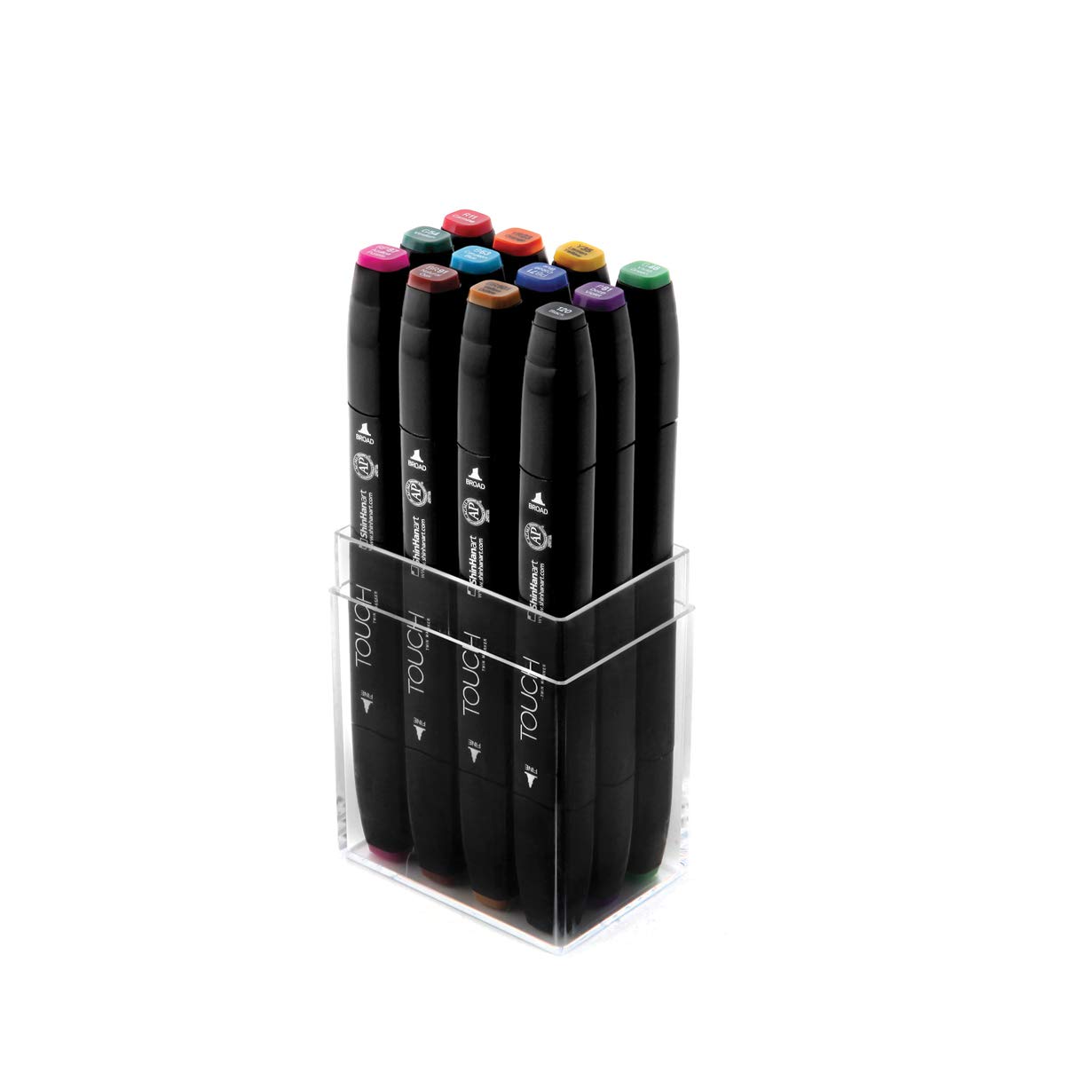 Shin Han : Touch Twin 12 Marker Pen Set : Main Colors