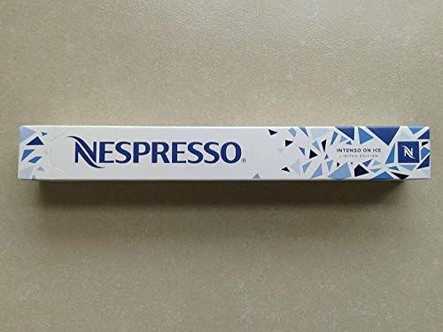 NESPRESSO INTENSO ON ICE 1 SLEEVE (10 CAPSULES) - NOT Compatible with Vertuoline machines