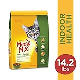 Meow Mix Indoor Health Dry Cat Food, 14.2 Pounds